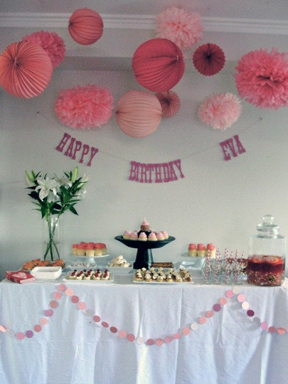 Custom Happy Birthday Banner. Birthdays. Kids Parties. 30th Birthday