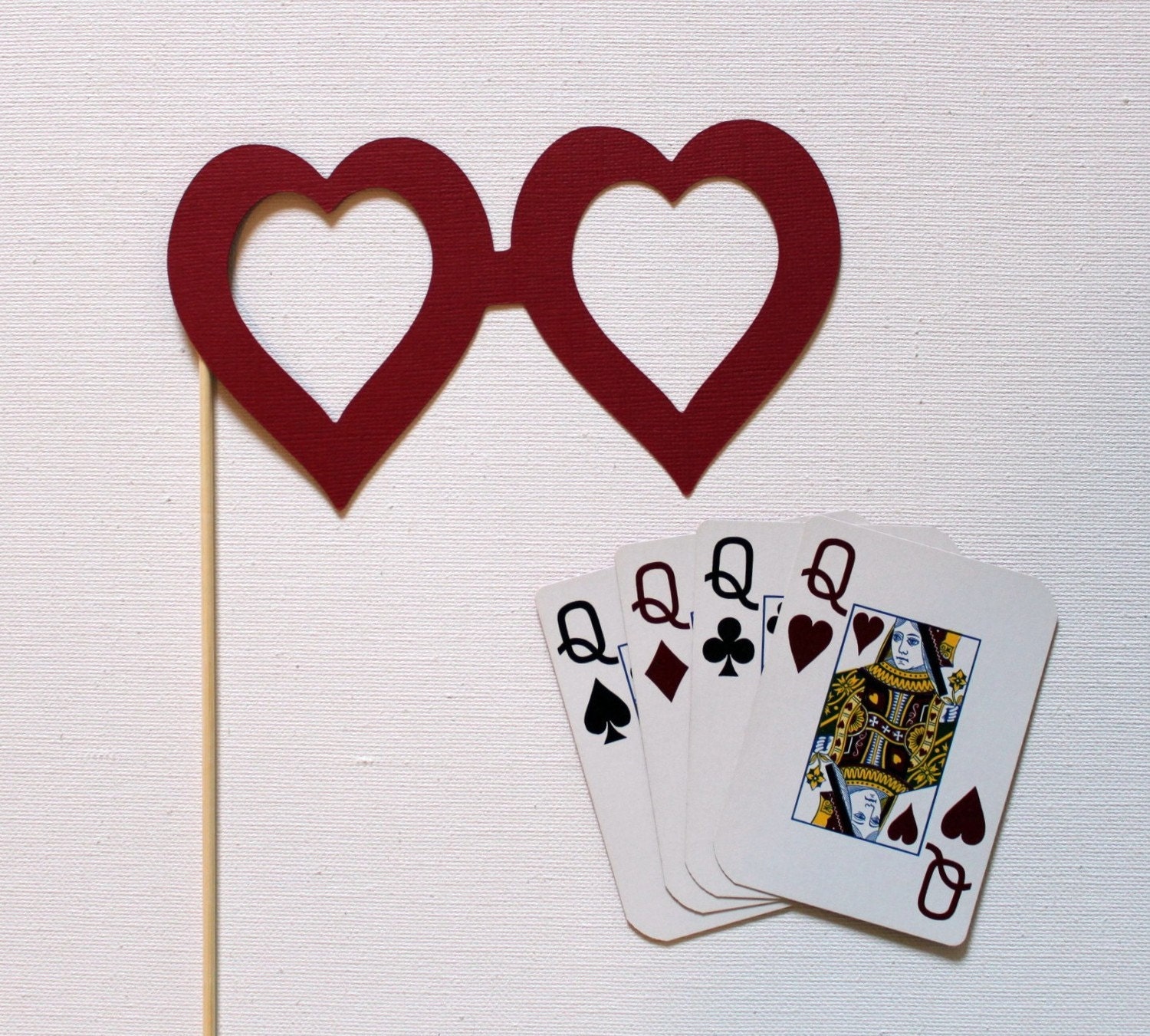 Photobooth Prop. Photo Prop. Casino Prop Glasses - Set of Four Photo Booth
