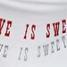Photo Booth Banner Garland - Valentines Day- Love is Sweet