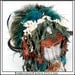 Wild Thing... Huge Feather Headdress in Aqua with Springbok Horns