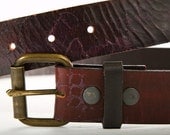 whisky dick -fullgive leather belt