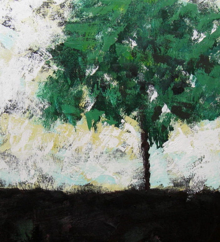 Abstract Landscape Original Acrylic Painting SALE
