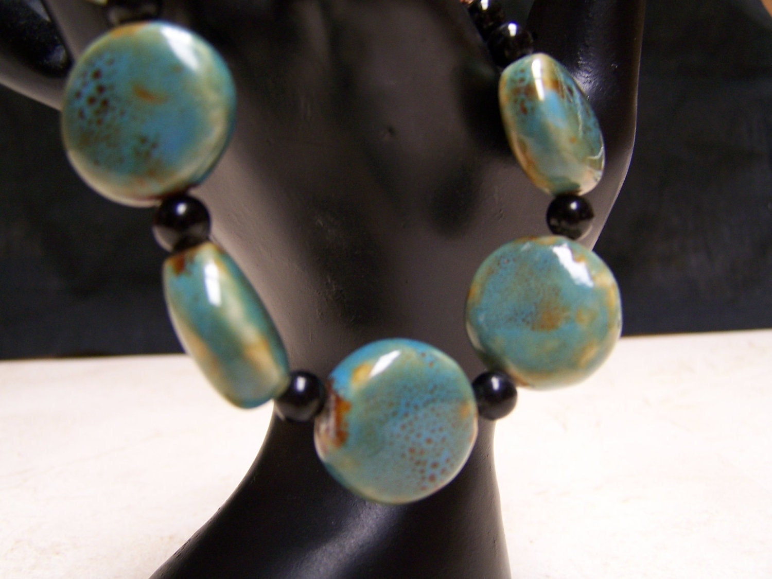 Green Clay Bracelet