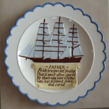 Ceramic Father's Day Plate