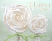 Paper Flower Pops - Set of 3