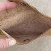 Tribal Fox leather pouch