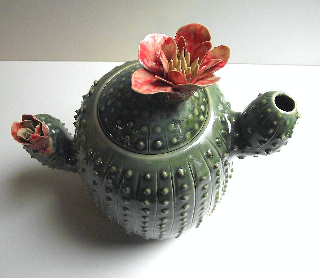 cactus teapot