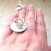 Kawaii Cute Japanese Floating Ring - Tea With Cream