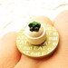 Cake Ring  Miniature Food Jewelry Eat  Blueberry