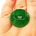 Kawaii Cute Japanese Ring Clear Green Teacup And Saucer