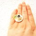 Kawaii Coffee Ring Miniature Food Jewelry