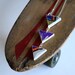 Recycled Skateboard Arrowhead Necklace