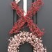 Kisses and Hugs - XO - Wedding Wreath