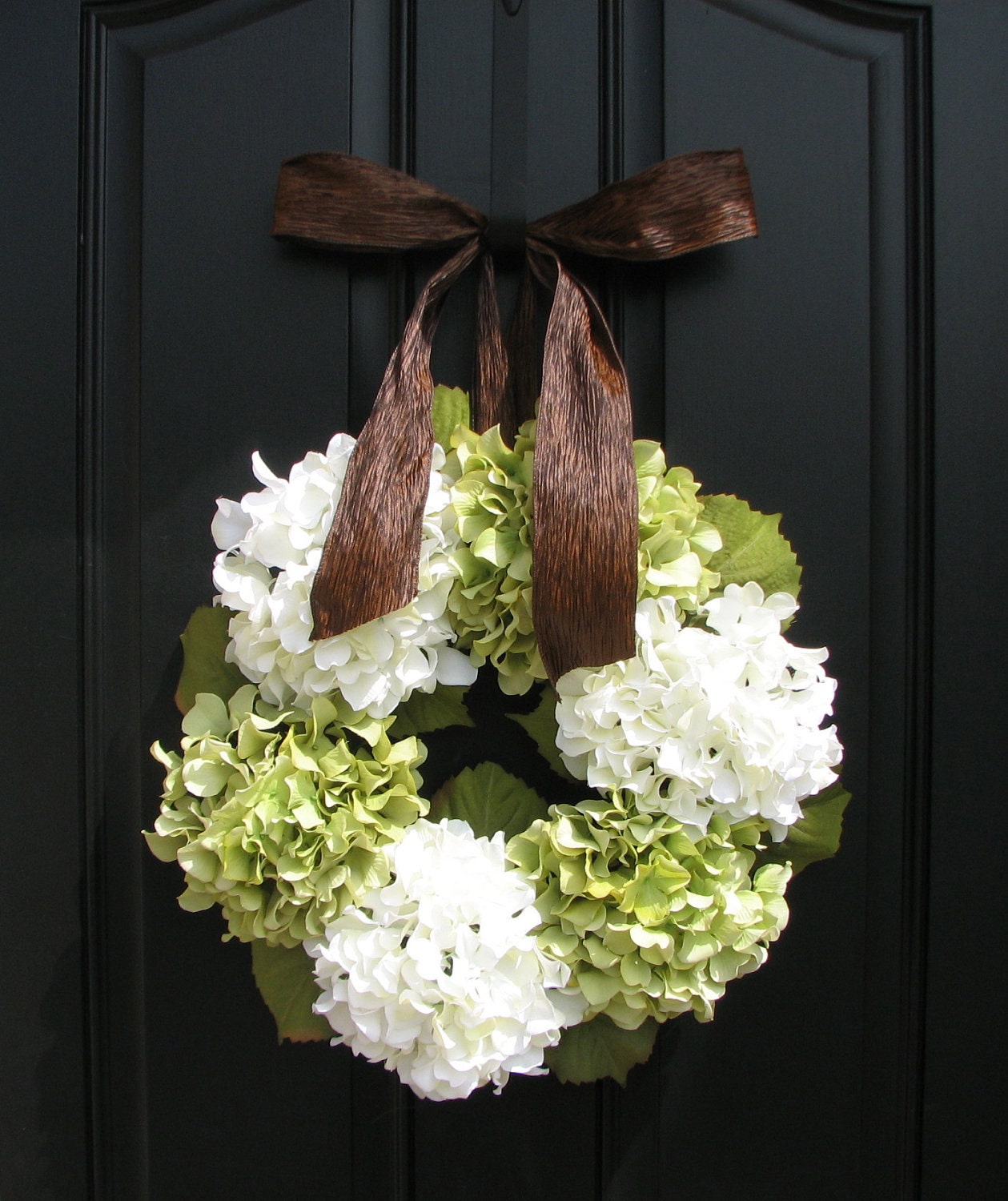 Hydrangeas in Summer - Hydrangea Wreaths - Floral Decor