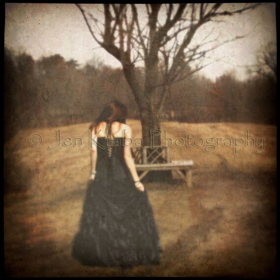 A Girl in Progress -Vintage Style Victorian Gothic Art Print