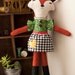 Miss Lady Fox Doll- Custom Made