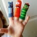Friendly Monster Finger Puppet Set.  We can create custom orders of individual puppets or puppet sets.