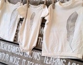 Feather - Children's Organic One-Piece or T
