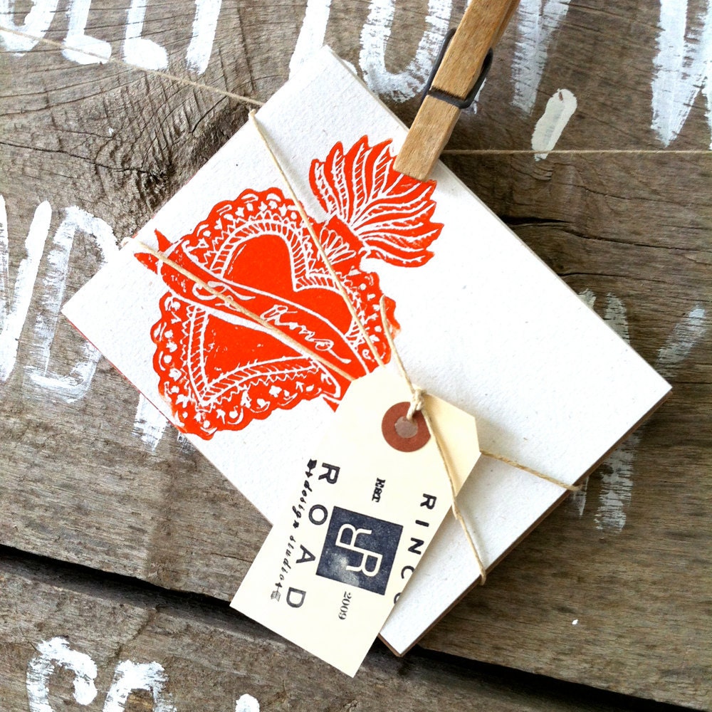 Corazon - Set of 8 Blank Cards