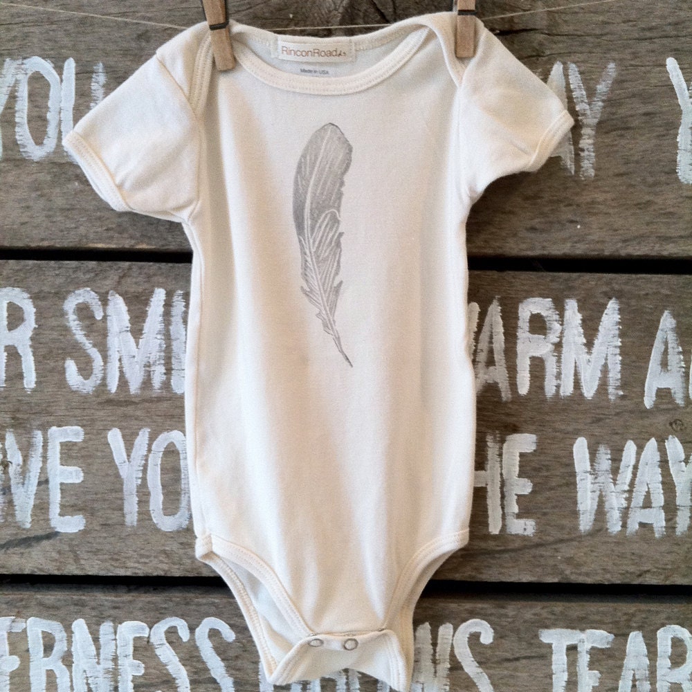 Feather - Children's Organic One-Piece or T