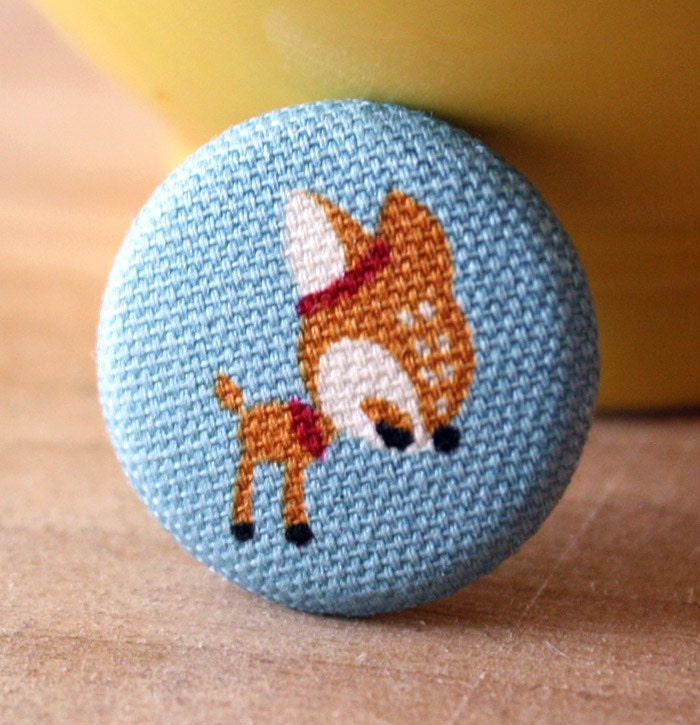 Little Deer Magnet - Handmade Magnet by Vegancraftastic