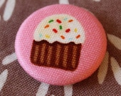 Vanilla Cupcake Fridge Magnet