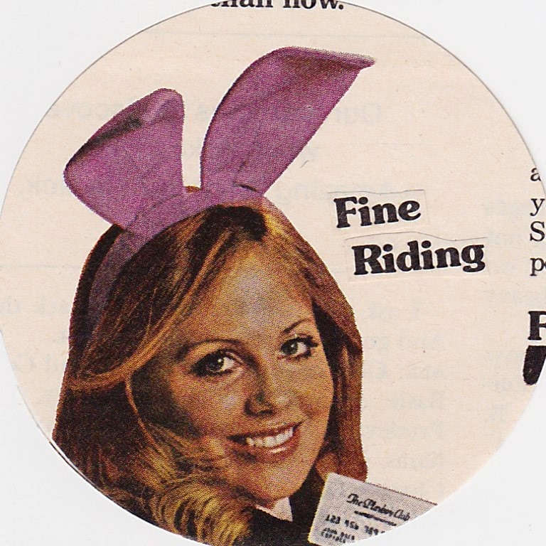 fine riding (2.25-in magnet pinback button key chain bottle opener pocket mirror)