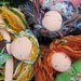 Custom handmade 15'' waldorf doll by FeeVertelaine reserved for curlysue13- 6 th last instalment