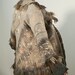 Hand felted wool coat jacket SAKURA