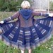 Recycled sweater Patchwork coat  READY TO SHIP