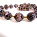 Vintage Fiorato wedding cake bead necklace