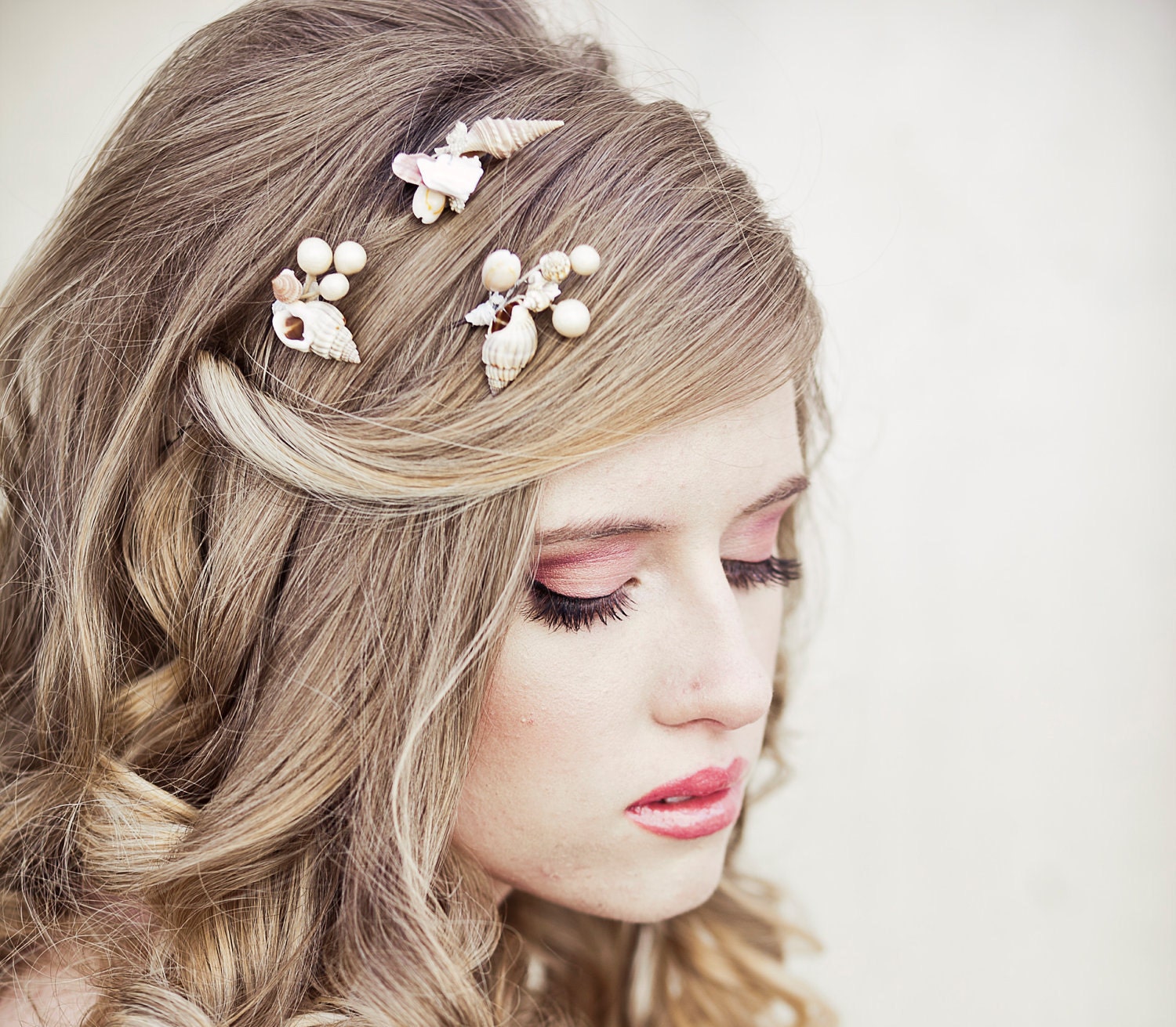 She sells sea shells bobby pin set