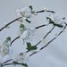 woodland wedding wreath in ivory