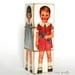 Wood Toy Puzzle Girls Children's Victorian Paper Doll Wooden Baby Blocks gift under 50