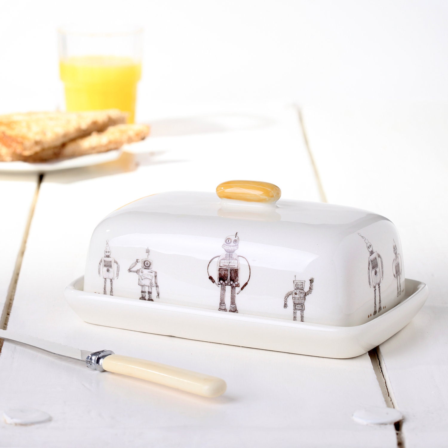 Robot Butter Dish