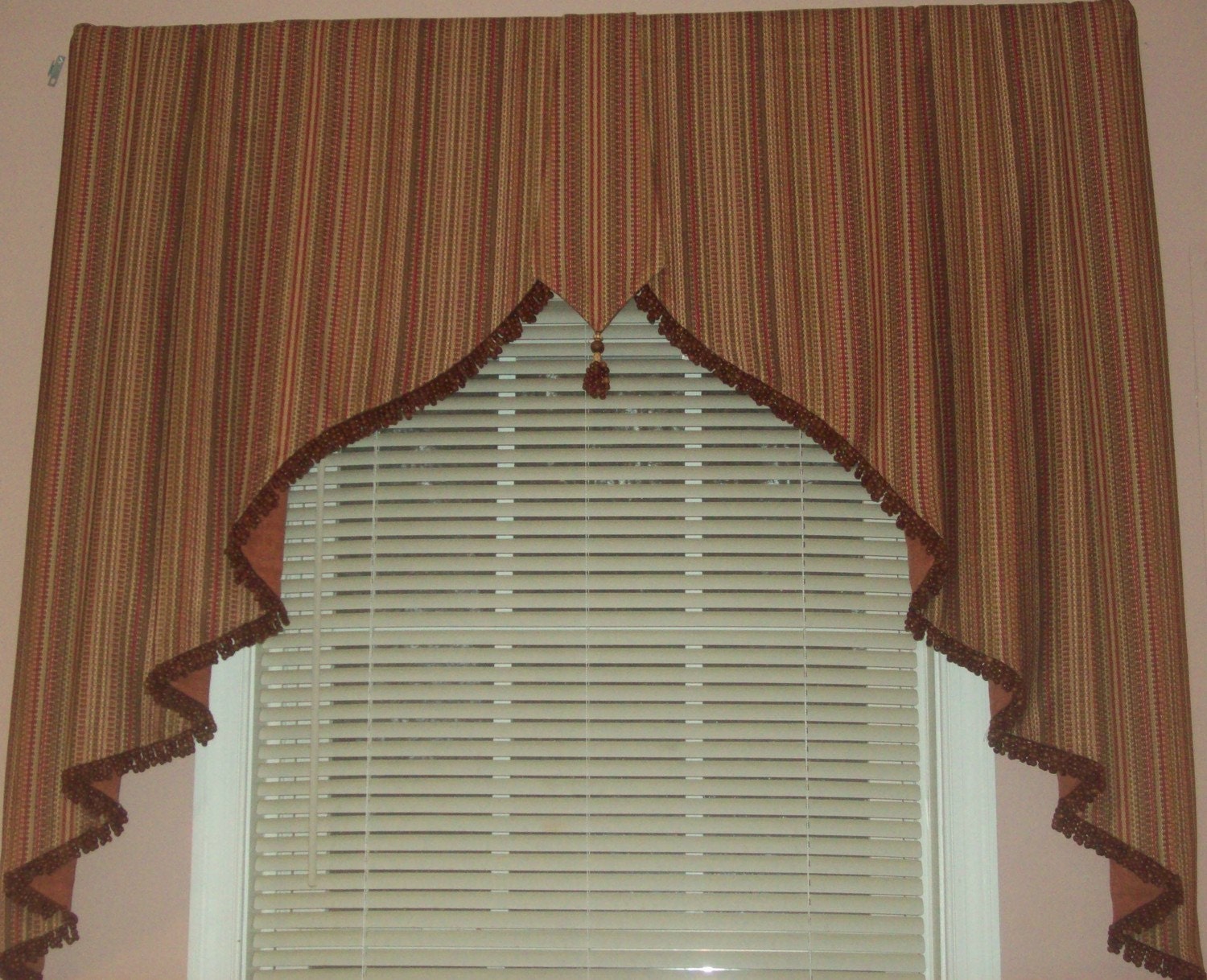 pleated valance