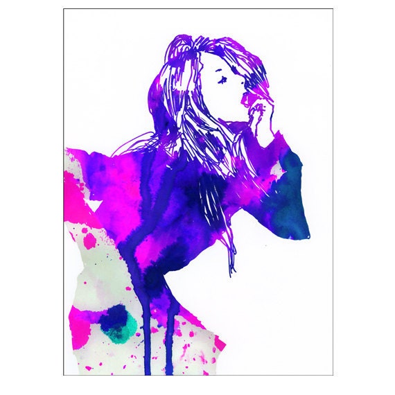 abstract print illustrationcolors full