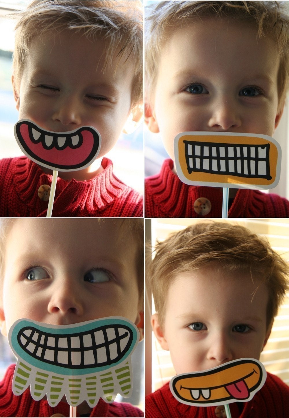 Ghoulish Grins PRINTABLE Monster mouths