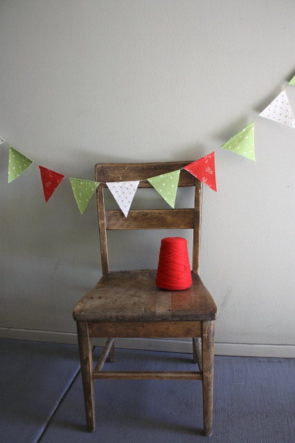 LAST ONE Picnic Pennant Banner Bunting - cocosailore