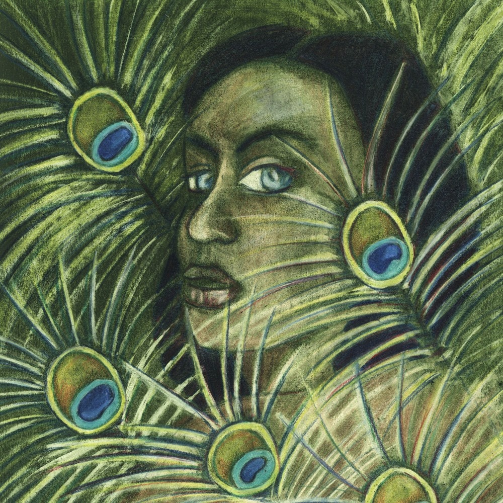 The Bluest Eye - 9x12 inch Fine Art Print