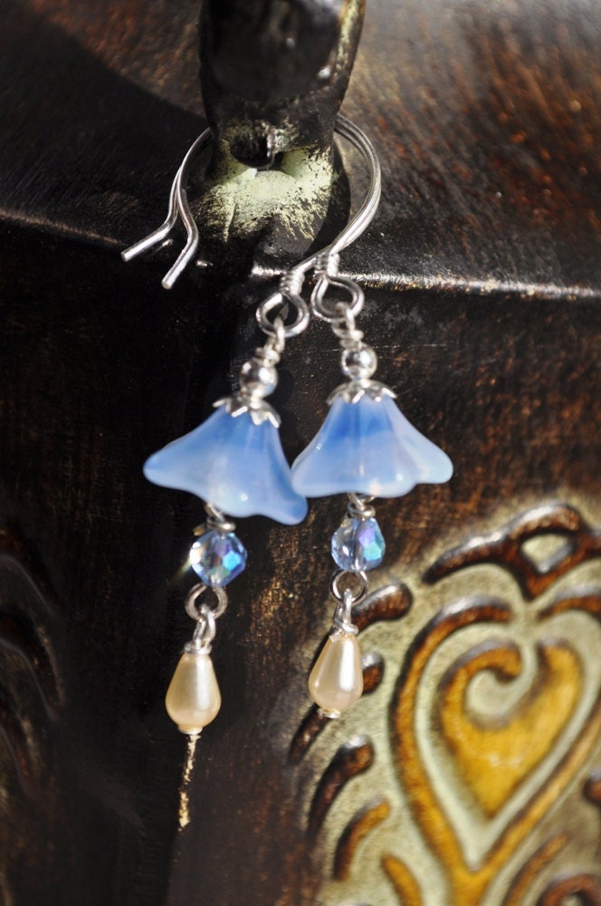 Floral Drop Earrings