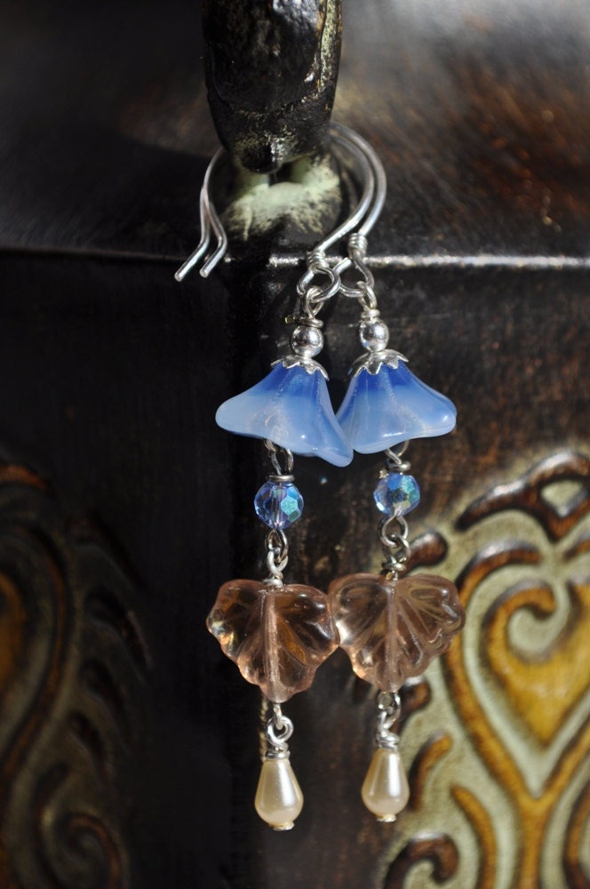 Floral Drop Earrings