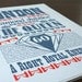 Queen's Jubilee Screen print - SALE