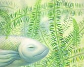 Original Painting - Where is the fish going ..1