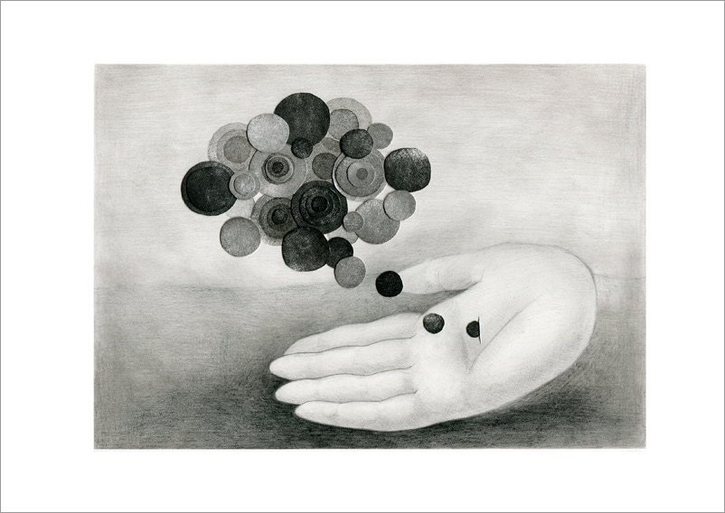 Limited Edition Print A4 size - Transpiring 2/50