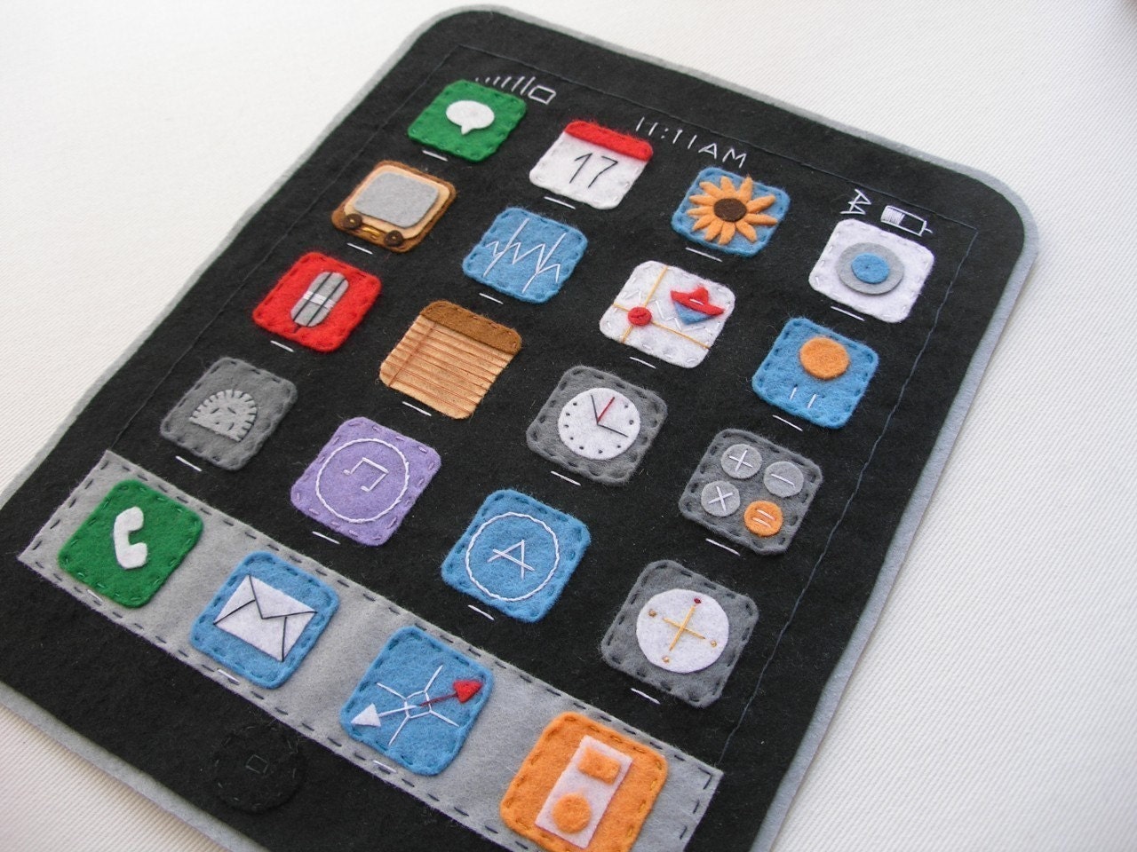 The original  felt  ipad case- suitable for the brand new Ipad Mini