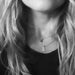 Itsy Bitsy Teeny Weeny  Modern Initial Tag Necklace - Personalized with Lowercase Letters