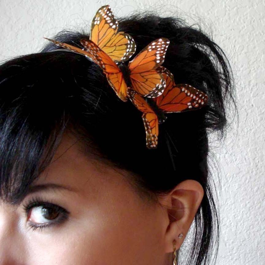 Marissa Monarch Butterflies Headband II