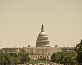 Capitol Hill Washington, D.C. Photography Photo Prints - 5 X 7