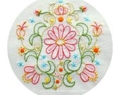 Embroidery Pattern August Blooms PDF
